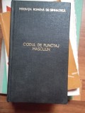 CODUL DE PUNCTAJ MASCULIN -FEDERATIA ROMANA DE GIMNASTICA