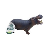 Figurina hipopotam de cauciuc