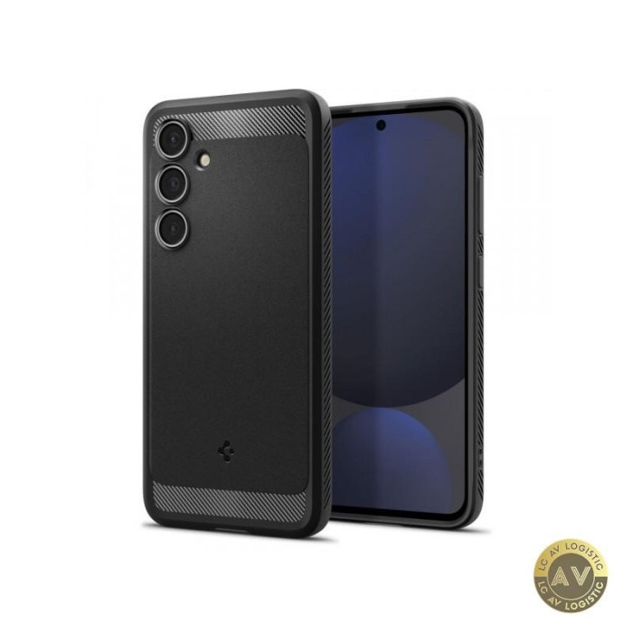 Husa pentru Samsung Galaxy S24 FE S721 Spigen Rugged Armor Neagra ACS08578