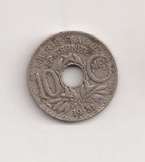 Moneda Franta - 10 Centimes 1931 v1 foto