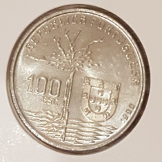 Portugalia 100 escudos 1990 Camilo Castelo Branco