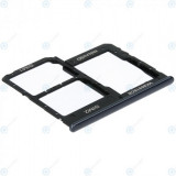 Samsung Galaxy A40 (SM-A405F) Tavă Sim + Tavă MicroSD neagră GH98-44303A