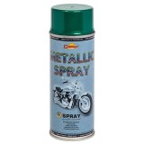Spray Vopsea Verde Metalizat Profesional ALM 400ml, Universal, Metal, Lemn, Plastic