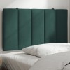 VidaXL Pernă tăblie de pat, Hanko, verde, 90 cm, catifea 374652