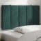 vidaXL Pernă tăblie de pat, Hanko, verde, 90 cm, catifea 374652