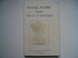 India vazuta si nevazuta - Vasile Andru, 1993, Alta editura
