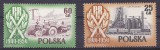 TSV - 1954 MICHEL 877-878 POLONIA, MNH/** LUX, Nestampilat