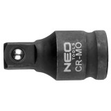 Extensie de impact 1/2 50 mm din otel crom-molibden NEO