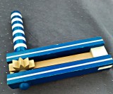 Caraitoare lemn 15 cm / 15 cm pentru susținut echipa favorită, speriat porumbeii puși pe făcut mizerii sau pentru disperat vecini gălăgioși