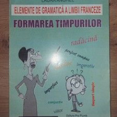 Elemente de gramatica a limbii franceze Formarea timpurilor- Laura Anghel