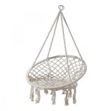 Scaun suspendat, 82/62 x 123 cm, suporta 100 kg, impletitura policoton