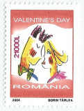 Romania, LP 1628/2004, Ziua Indragostitilor (Valentin&#039;s Day), MNH, Nestampilat