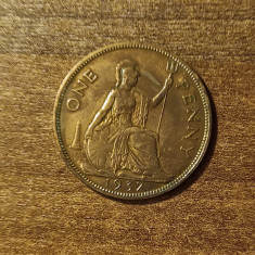 M3 C50 - Moneda foarte veche - Anglia - one penny - 1937