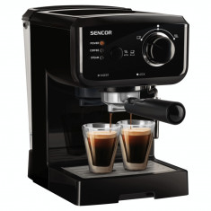 Espressor manual Sencor SES 1710BK 1140W 1.5 litri Negru foto