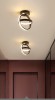 Plafoniera Led, 23W, negru, 2 Cercuri, Rotunda, lumina Calda/Neutra/Rece