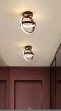 Cumpara ieftin Plafoniera Led, 23W, negru, 2 Cercuri, Rotunda, lumina Calda/Neutra/Rece