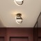 Plafoniera Led, 23W, negru, 2 Cercuri, Rotunda, lumina Calda/Neutra/Rece