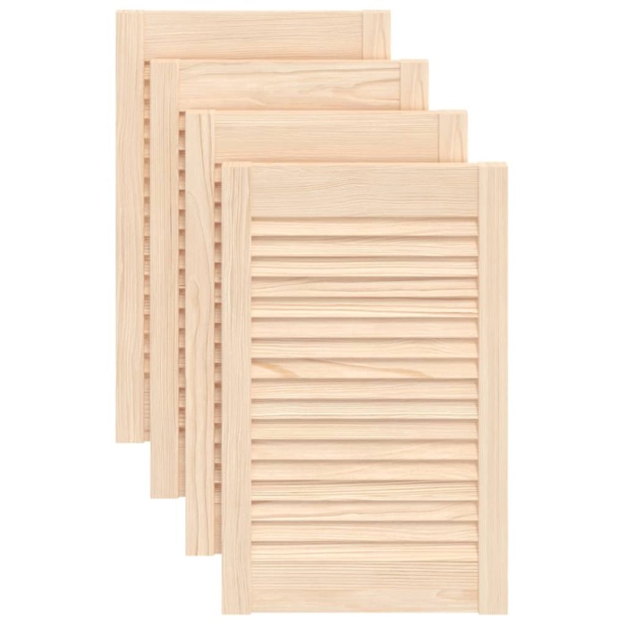 Usi de dulap design lambriu 4 buc. 61,5x39,4 cm lemn masiv pin