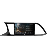 Navigatie Seat Leon 3 (2014-2020) 4GB RAM Android 13 Quadcore DSP GPS Wi-FI Carplay Android Auto USB Bluetooth Waze Touchscreen 9 inch