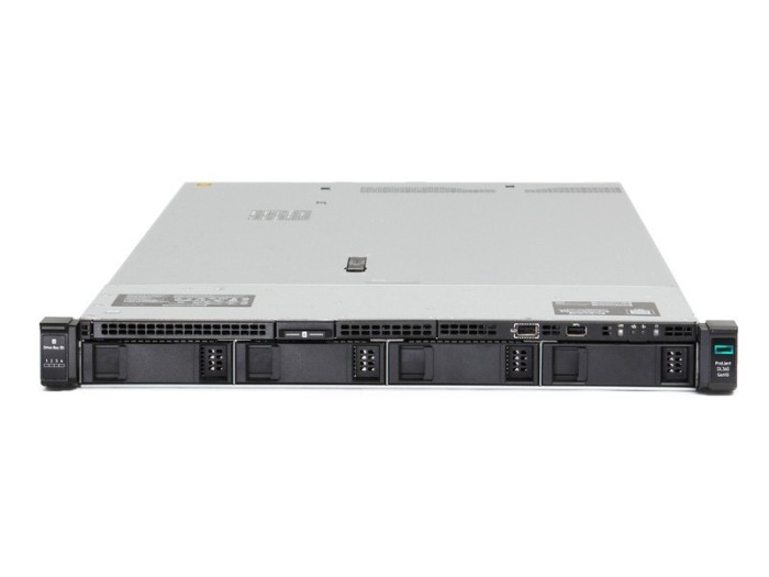 Server Refurbished HP ProLiant DL360 G10 1U, 2 x Intel Xeon Gold 6140 18-Core 2.30 - 3.70GHz, 256GB DDR4, 4 X SSD 256GB SATA Micron + 4 x HDD 10TB SAS