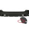 Bara spate Audi Q3 (8u), 01.2015-08.2018, cu 4 gauri pentru Senzori de parcare (PDC); grunduit, Aftermarket