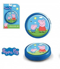 Lampa de veghe Peppa Pig albastra foto