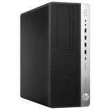Calculator Refurbished HP EliteDesk 800 G3 Tower, Intel Core i3-6100 3.70GHz, 8GB DDR4, 256GB SSD, DVD-ROM + Windows 10 Home