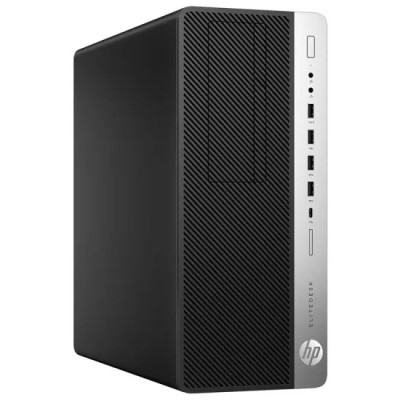Calculator Refurbished HP EliteDesk 800 G3 Tower, Intel Core i3-6100 3.70GHz, 8GB DDR4, 256GB SSD, DVD-ROM + Windows 10 Pro foto