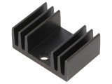 Radiator TO220 Negru 20x29x12mm