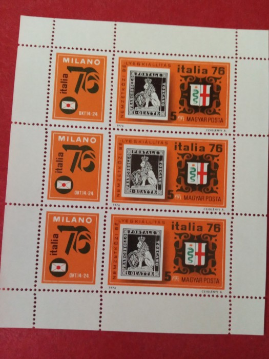 UNGARIA - BLOC MNH