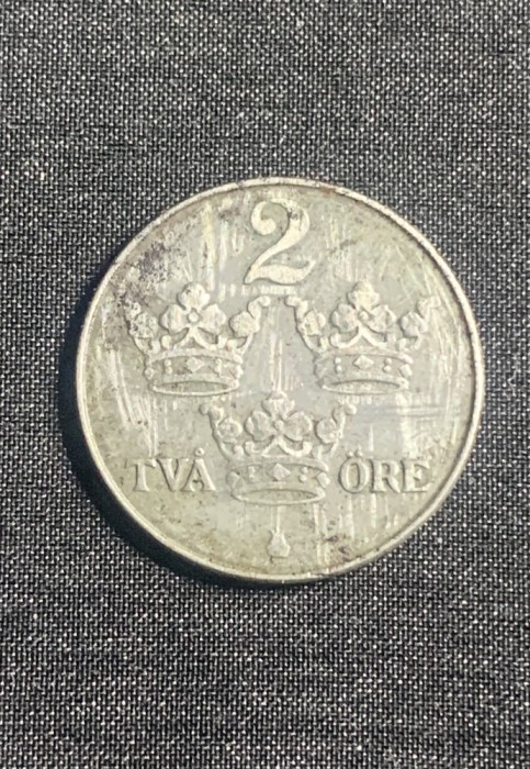 Moneda 2 ore 1919 Suedia