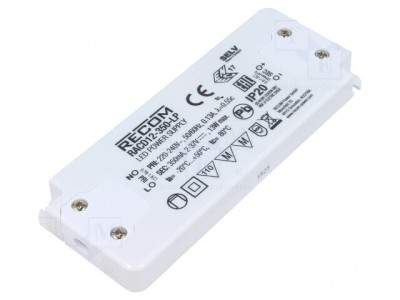 Alimentator LED 12W 350mA IP20 foto