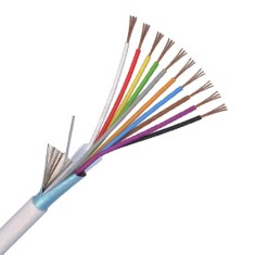 Cablu de alarma 10 fire ecranate, cupru integral, 100m 10CUEF