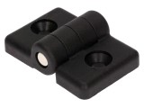Balama Neagră din Tehnopolimer 54mm x 36mm pentru Profile