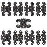 Cumpara ieftin Balama pentru cutie din lemn, Maro Antik, 10 buc / set