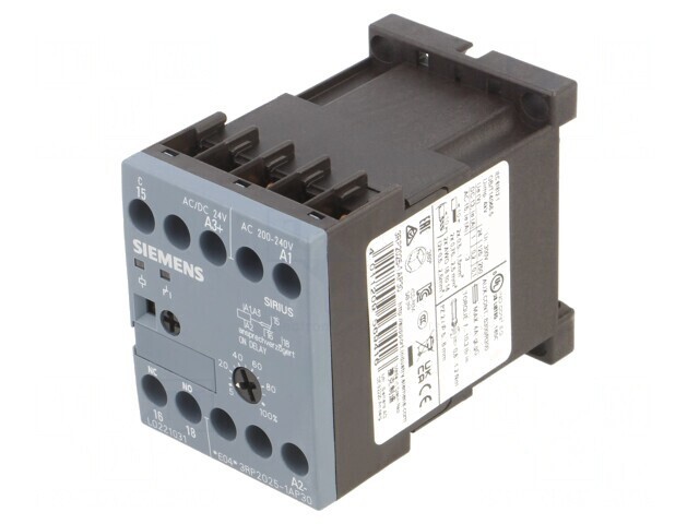 Timer DPDT 0,05s-100h 24-240VAC/DC