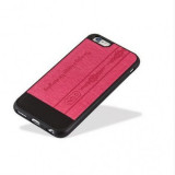 Husa Ultra Slim DAVID Apple iPhone 6/6S Roz, Plastic, Carcasa