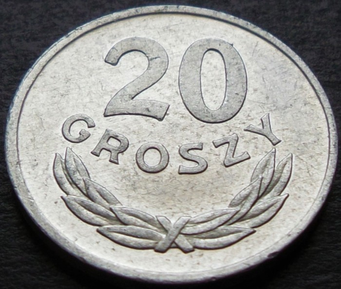 Moneda 20 GROSZY - POLONIA, anul 1979 *cod 2782