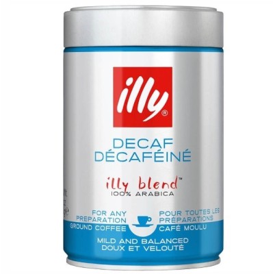 Cafea macinata Illy Decaf 250 g foto