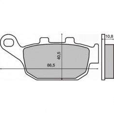 Placute frana sinter Peugeot SV250 spate Cod Produs: MX_NEW 225102613RM