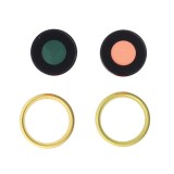 Geam Camera cu Rama Apple iPhone 14 Galben (YELLOW) - Bulk