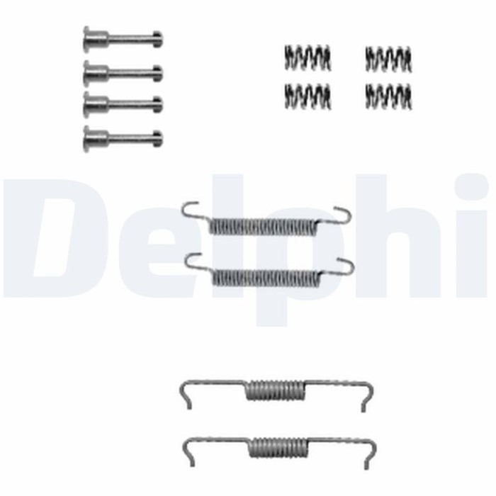DELPHI LY1330 set accesorii, saboti frana parcare