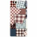 Husa silicon pentru Huawei P9 Plus, Patchwork Vector