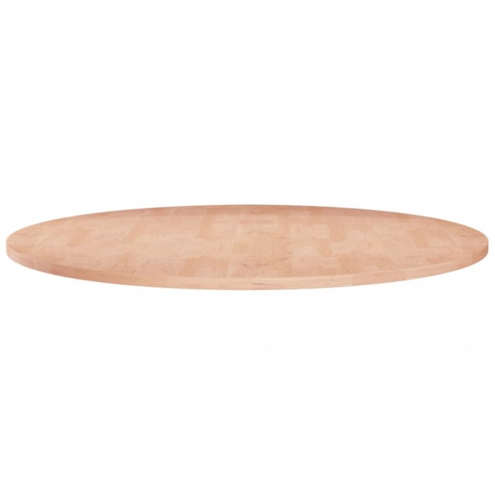 vidaXL Blat de masă rotund, &Oslash;60x1,5 cm, lemn masiv stejar netratat