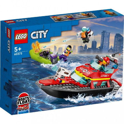 LEGO CITY BARCA DE SALVARE A POMPIERILOR 60373 SuperHeroes ToysZone foto