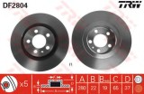 Disc frana VW GOLF V (1K1) (2003 - 2009) TRW DF2804