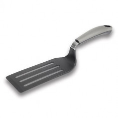 Spatula perforata lunga Nava, nylon, lungime 34 cm foto