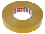 Bandă dublu adezivă albă 25mm x 50m, Tesa