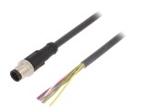 Cablu de conectare M12 8 pini 2m 30VAC 4A