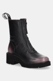 Camper cizme de piele Milah culoarea negru, cu toc drept, K400776-008
